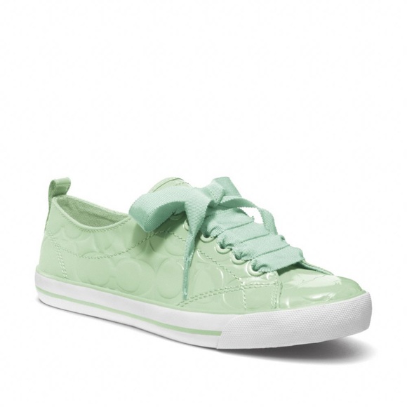 Coach Shoes - NWB: Coach Suzzy sneakers in Mint. Size 9